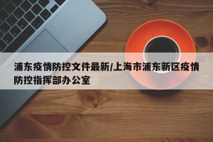 浦东疫情防控文件最新/上海市浦东新区疫情防控指挥部办公室